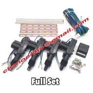 Central Door Lock Locking Kit Car Centre Lock Motor With Relay Set Kit Gun Wira Kancil Kelisa Kenari