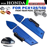 Motorcycle Footrest Footboard Foot Pedals Foot Rest Steps Pads For Honda PCX 125 PCX 150  PCX150 PCX