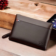 [BẢO HÀNH] Ví Clutch nam da đen bóng sang chảnh chống nước cao cấp HS5 GSR [HÌNH THẬT]