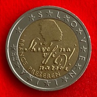 euro Coin Slovenia 2 2022 Foreign