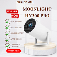 HY300 PRO Projector Ultra HD Resolution Home Theater Wifi Bluetooth HDMI Port Large Screen