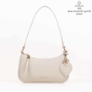กระเป๋าสะพายไหล่ cicelle ทรงพอช butter bag ดีไซน์เรียบๆ แท้ปลอมคืนเงิน