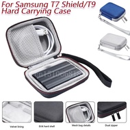 External Hard Drive Bag EVA Hard Carrying Case Shockproof Portable Storage Bag for Samsung T7 Shield