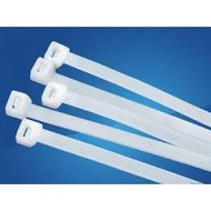 Full nylon Cable tie 250mm, 10inch ties white blackPengikat Kabel Locking Zip self-locking teeth 100