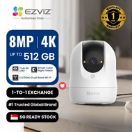 EZVIZ C6N G1 4K 8MP Smart WiFi Pan Tilt CCTV AI Tracking 5G Dual Band 360 View Color Night Vision Ca