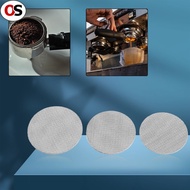 OS  51/54/58mm Reusable Metal Coffee Filter Screen Puck Screen for Espresso Machine