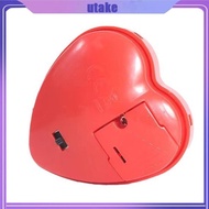Utake Heart shaped Voice Recorder Voice  10 Seconds Record and Play Simple Record