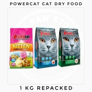 Power Cat Adult & Kitten Dry Cat Food 1KG