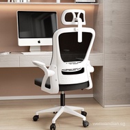 【In stock】CLAXTON Office Chair Ergonomic Mesh study chairs High Back Desk Chair - Adjustable Headrest with Flip-Up Arms Tilt Function Lumbar Support and PU Wheels Swivel Task Compu