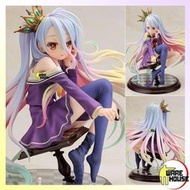 港版 遊戲人生 No Game No Life 白 17性感可愛女孩 PVC手辦公仔模型完成品 非壽屋