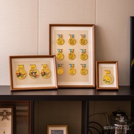 Medal Storage Frame Display Stand Medal Award Display Frame Badge Marathon Display Sports Gold Medal