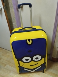 反斗兵團  硬喼 30吋 行李喼  Desley Minions hard suitcase 30" luggage  extra large suitcase luggage 小黃人 特大行李箱 旅