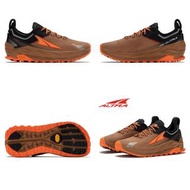 男裝size US8.5 and 9 only Altra Olympus 5  men's Trail Running shoes COLOR:Brown