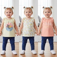 H&M BABY GIRLS VEST T-SHIRT 4M - 4Y ORIGINAL STORE