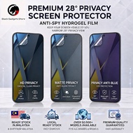 Privacy Hydrogel Screen Protector for Xiaomi Poco F7 / Poco F7 Ultra / Poco F6 / Poco F6 Pro
