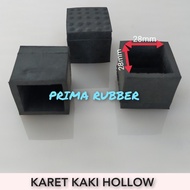 KARET KAI HOLLOW 3x3 KAKI MEJA RAK KURSI BESI HOLLOW/HOLLO