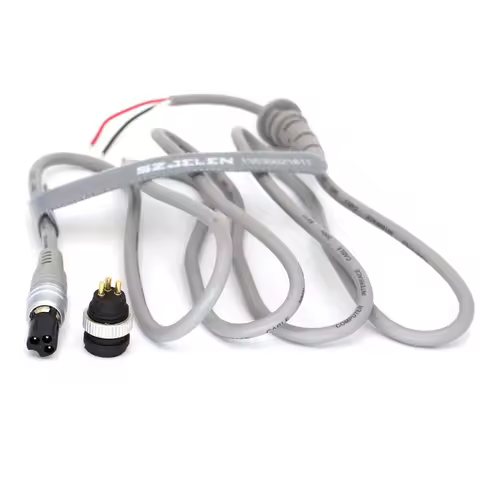 BC- 27 Cr 3 Pin Charger Cable Plug , BT-52QA 3Pin for topcon Battery Charger Data Line, Charger Cabl