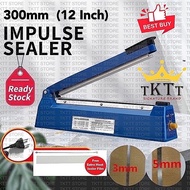 TKTT 300mm Plastic Impulse Sealer Machine Laminated Plastic Seal Packaging Sealing Mesin Pelekat Pla