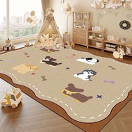 Bali matte felt floor carpet for room decor with lovely prints, sizes 1m6x2m and 1m8x2m - Sun Beddin