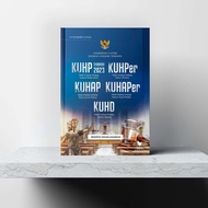 HANDBOOK 5 LATEST LAW BOOKS: KUHP Latest 2023 (2023 Criminal Law Book), KUHAP (Criminal Procedure La