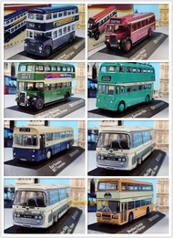 ATLAS 1/76 World Bus Collection Double Decker Bus Travel Bus Alloy Casting