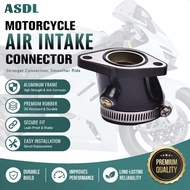 ASDL Motorcycle Accessories Intake Manifold For HONDA CB125TD CD250U Genesis Aluminum Rubber Air Cle