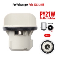 For VW Polo 2002-2018 Headlight Corner Light PY21W Bulb Holder Socket 1Pc