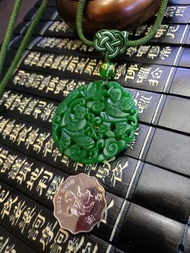 和田碧玉和合二仙