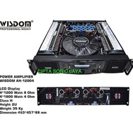 wisdom ah12004 ah-12004 ah 12004 power amplifier ORIGINAL WISDOM
