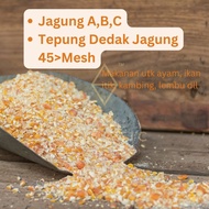 1KG Jagung Hancur Gred B & Dedak Jagung Halus Dedak Ayam Makanan Ayam Jagung Ayam Makanan Burung Bir