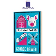 ฟาร์มสัตว์ Milumilu George Orwell หนังสือภาษาอังกฤษดั้งเดิม