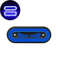 1 Buah Lampu Penanda Samping Truk LED 12V-24V Lampu Penanda Samping Eksterior Mobil Mata Setan Lampu