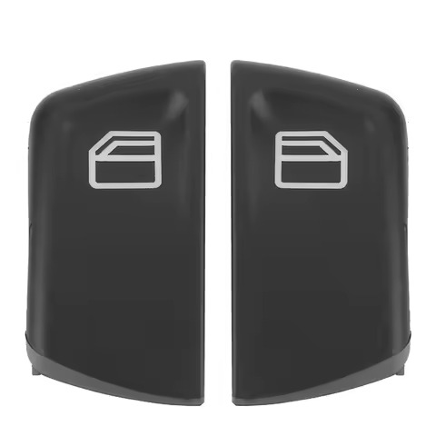 2pcs Car Window Switch Button Covers for Mercedes Vito Viano W639 II 906 2003‑2013 807624374022 Wind