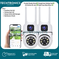 CCTV Dual Lens V380 Wifi Camera Remote Monitoring Via hp Smart Camera Wireless IP Two Lenses Y33A
