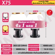 JINGDIAN ซื้อ 1 แถม 1 solar light JD-X70(20CM) X75(25CM) โคมไฟโซล่าเซลล์ 10นิ้ว 8นิ้ว โคมไฟหัวเสาทรงกลม ใช้พลังงานแสงอาทิตย์ ไฟศาลพระภูมิ