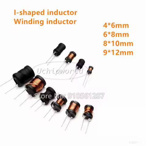 I-shaped inductor 6*8mm 1UH 2.2UH 3.3UH 4.7UH 10UH 22UH 33UH 47UH 68UH 100UH 150UH 220UH 330UH 470UH