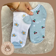 Cute Cold Girl Socks Shoes Cute Blue Socks Women's Socks