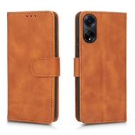 Đối với Oppo A98 5g Da cảm thấy lật bằng da trường hợp đối với Oppo A98 A1 một 98 98A oppoa98 5g 6.7