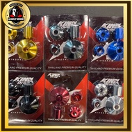 (SET) METER BUSH KING DRAG Y15ZR V1 V2 FRONT REAR PNP Y125 SPORT RIM TO Y15ZR RIM BUSH COVER SET
