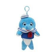 Farglory Ocean Park ANDY Doll Dolphin Plush Ring Charm Key 15CM