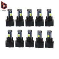 [Blesiya] 5 Pairs of Cars T5 Dashboard Lights 3030 LED 245LM Replacement Light Bulbs