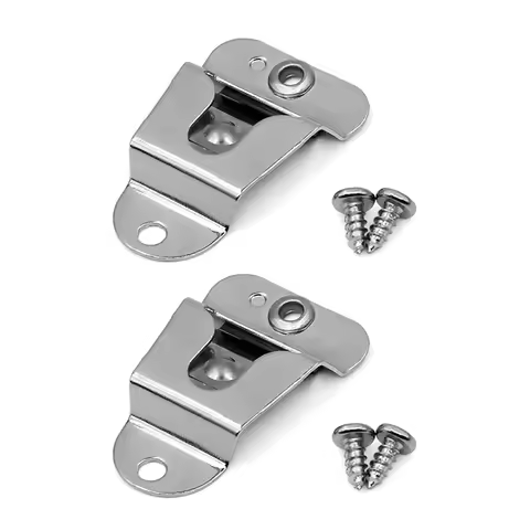 2Pcs Car Radio Microphone Mounting Clip With Screws For Motorola GM300 GM3188 SM120 Walkie Talkie Ac