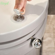 LLOYD Close Stool Seat Handle, 3D Plastic Toilet Seat Lifter, Bathroom Accessories Closestool Holder No Need Punching Silver Toilet Seat Lifting Device hang