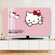 3.Hello Kitty New Style tapestry TV Dust Cover Elastic Hanging TV Cover Cloth remote control Compute
