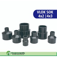 Vloksok 4X2 - 4X3 Vlok Socket Reducer