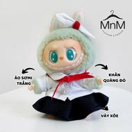 [Ho Chi Minh Express] - Labubu clothes 17cm Girl doll school uniform