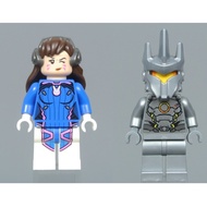 ow009 ow010 Lego Overwatch 75973 - D.Va (Hana Song) Reinhardt Wilhelm Minifigure - New