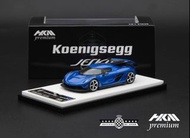 預訂 Pre-Order HKM Premium 1:64 Koenigsegg Jesko Attack Goodwood Festival of Speed 2023 - Metallic Blu