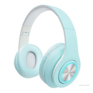 Tai nghe không dây B39 Bluetooth 5.0 Tai nghe không dây âm thanh nổi LED đầy màu sắc Tai nghe Ove-Ea