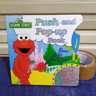 sesame street push and pop up book